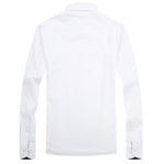 Fashion Design Thicker Cotton Solid Color long-sleeved shirts.